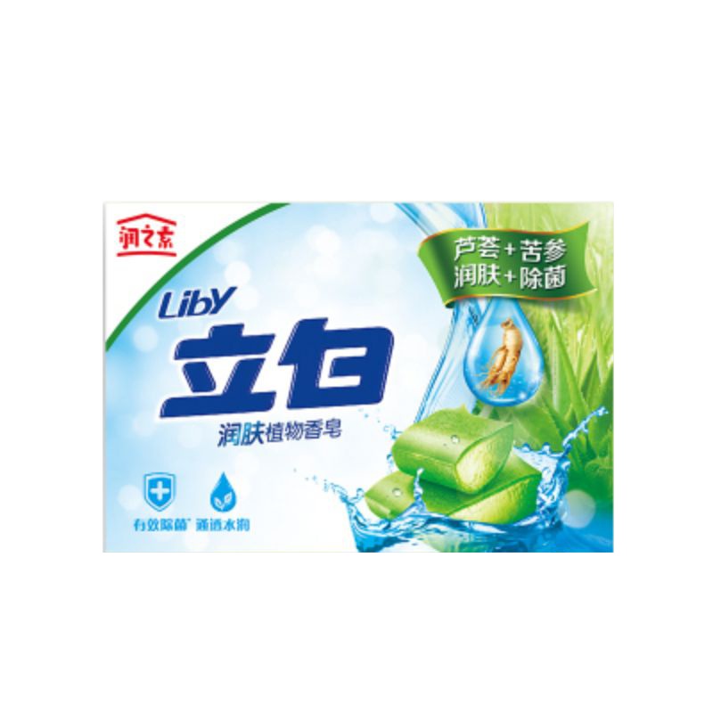 立白润肤除菌植物香皂芦荟100g