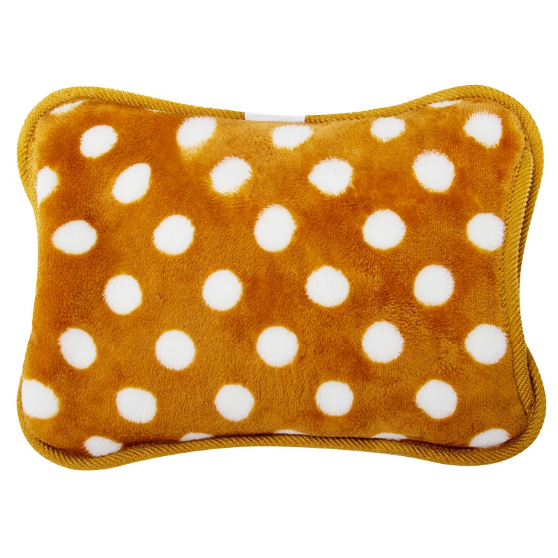 彩虹(RAINBOW)电热暖手宝 暖水袋热水袋充电防爆绒布取暖暖手袋TB24-C