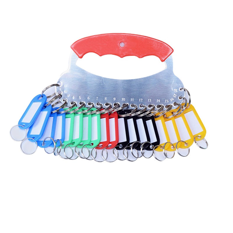 SCP 不锈钢钥匙盘 SCP-12028 钥匙圈加厚钥匙板可标记钥匙牌钥匙环扣 (个)