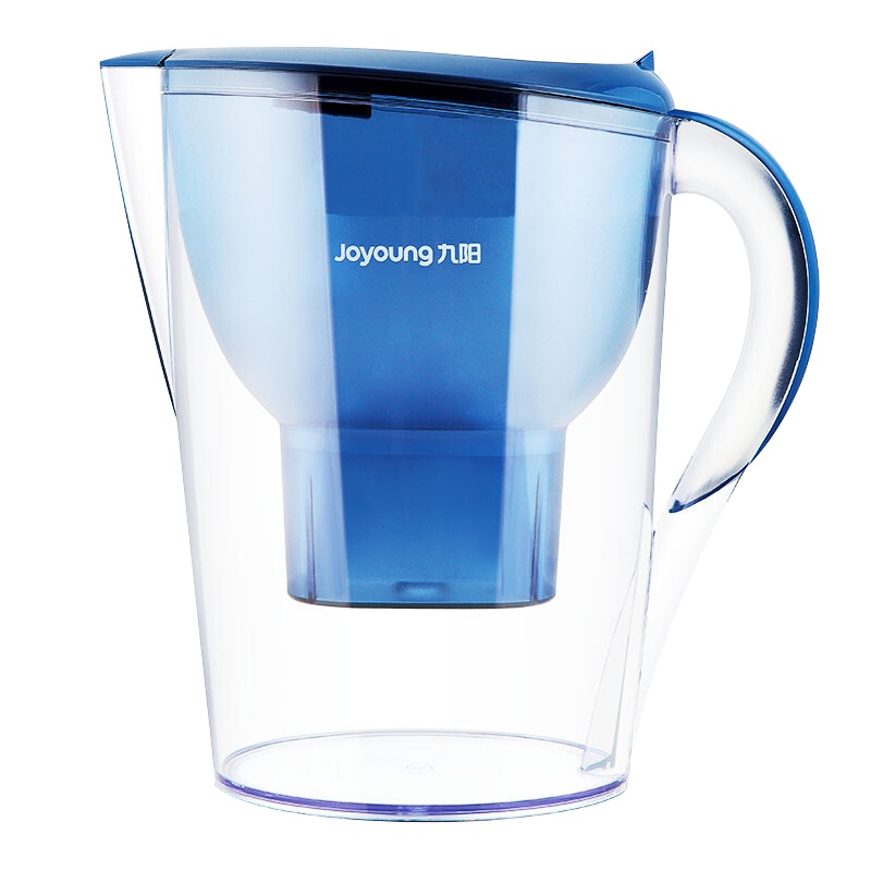 九阳/Joyoung 净水器家用 台上式 净水壶滤水壶 3.5升 3.5L 过滤壶B02A 一壶5芯
