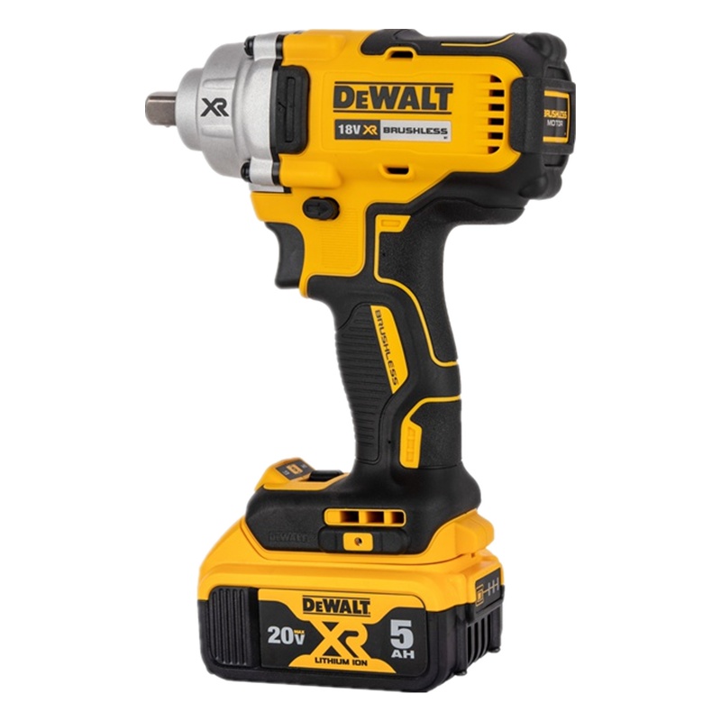 得伟无刷锂电充电式二分之一中扭矩冲击扳手