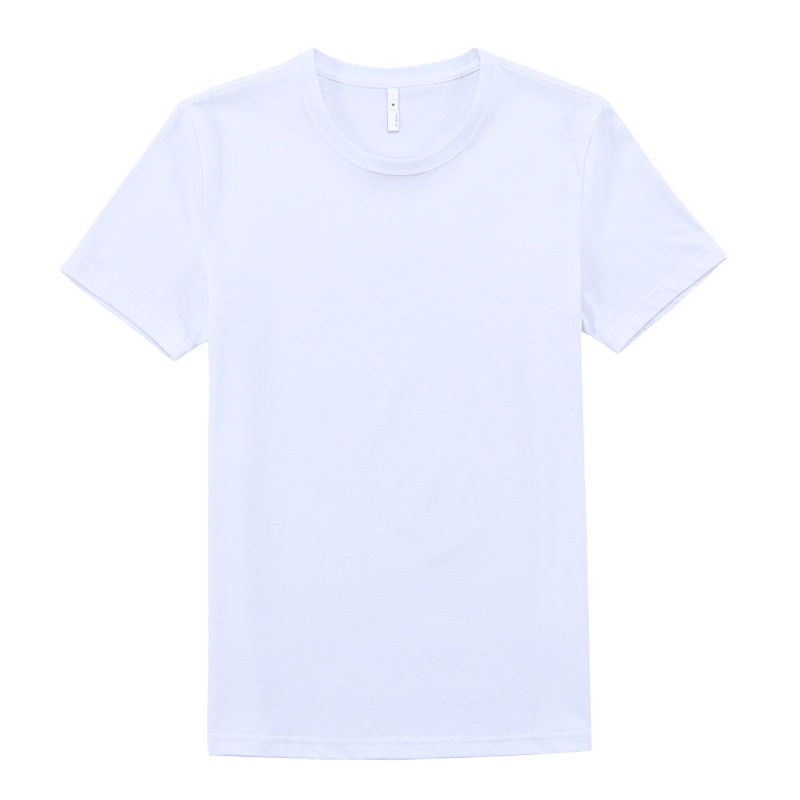 2021棉氨纶T恤弹力棉圆领短袖T恤衫定制加工夏季时尚休闲T印花印logo SGYLDX0102