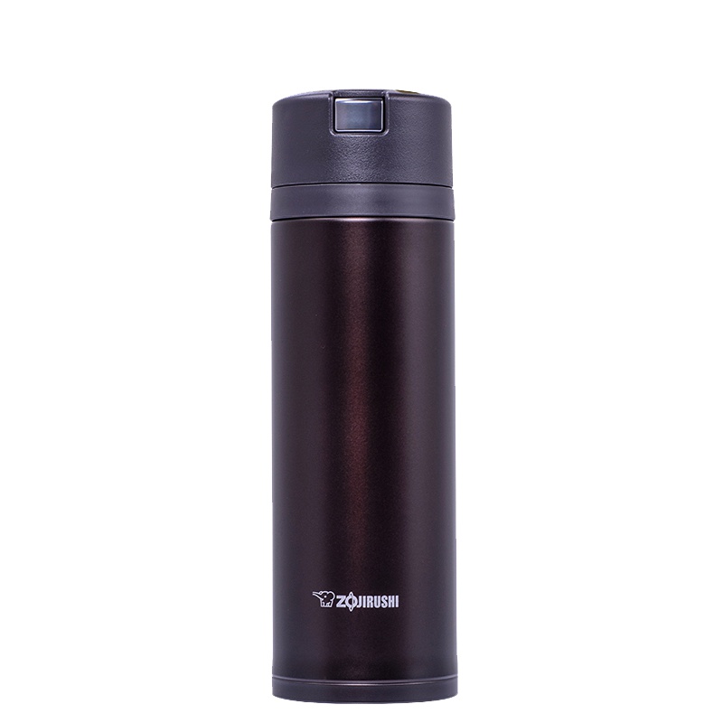 象印(ZO JIRUSHI)保温杯SM-XB48-TD 日本象印真空保冷保温杯 进口不锈钢情侣水杯子 深可可色