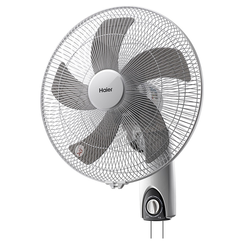 海尔(Haier) 壁扇FBJ4001挂壁式家用壁挂式电风扇宿舍餐厅墙壁电扇摇头工业风扇