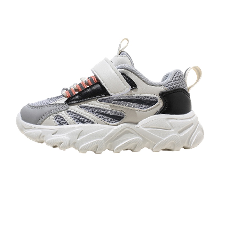 芭芭鸭儿童运动鞋女童老爹鞋透气网鞋新款男童休闲鞋