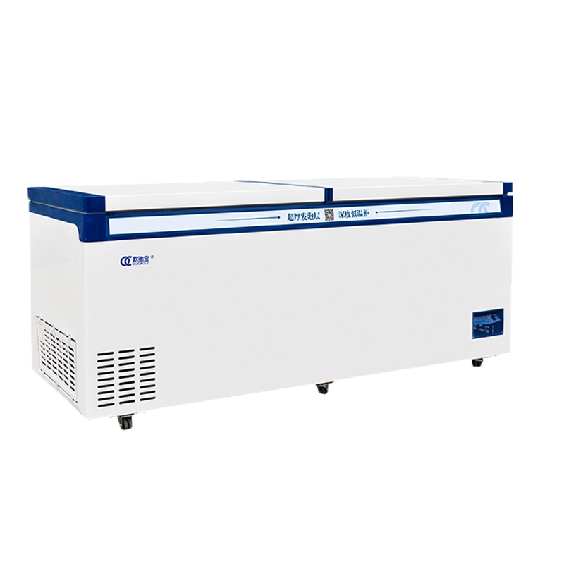 欧驰宝(OUCBOLL)卧式冷柜低温冷冻柜-30℃大容量鲜肉速冻冷柜980升顶开门加厚发泡商用大冷柜BD/BC-980H