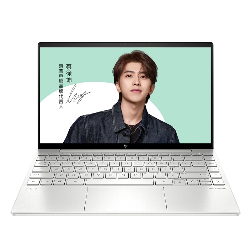 惠普(HP)ENVY13-ba0018TX笔记本电脑13.3英寸学生电脑网课办公轻薄本设计师本(i5-10210U 8G 1TB MX350显卡 高色域)月光银