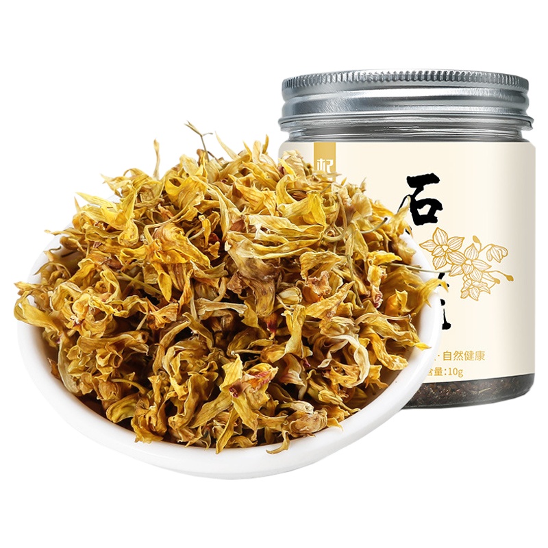 杞里香 石斛花茶10g 枫斗干花茶霍山石斛花茶 花草茶饮