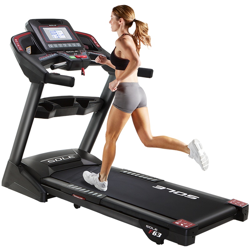 美国sole速尔F63PLUS跑步机家用健身超静音折叠多功能健身房专用
