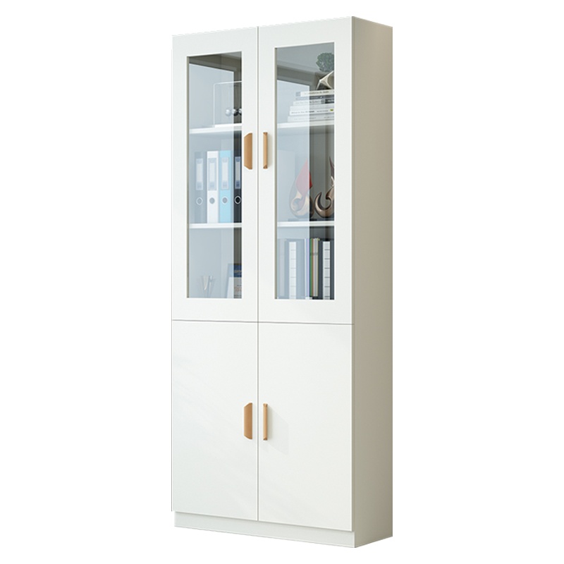 三圣 办公家具书柜书架置物柜格子柜储物柜多功能收纳柜子带玻璃门