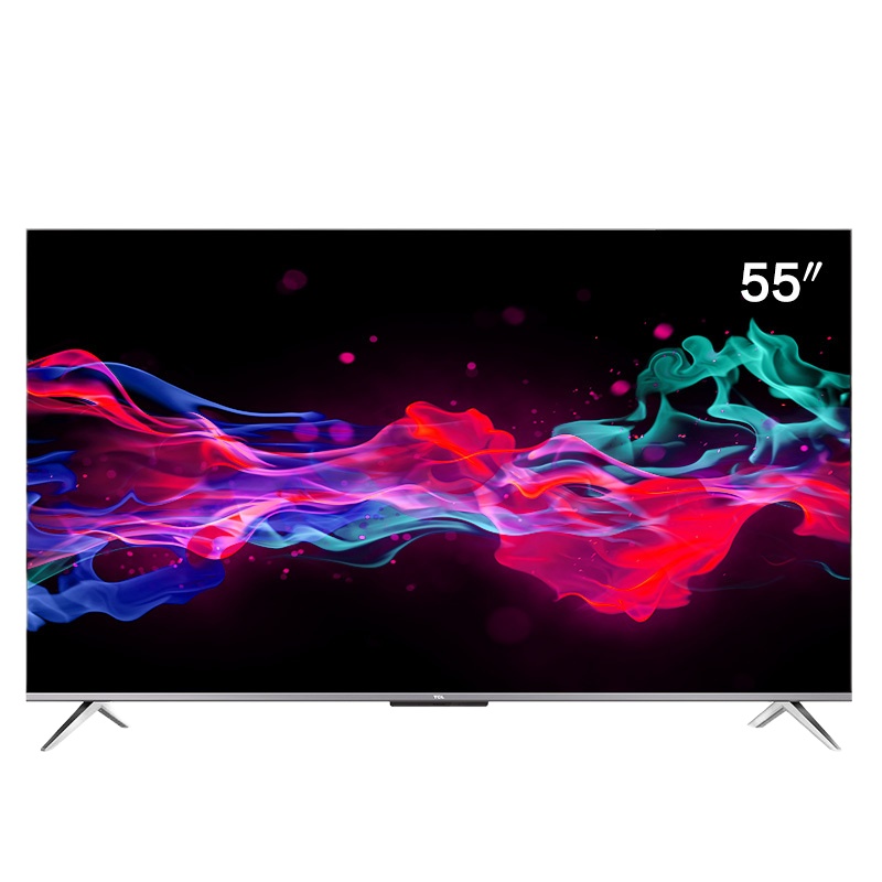 TCL 55英寸液晶平板电视机 4K超高清 防蓝光护眼 超薄金属机身 全面屏 智慧屏 人工智能 55V8