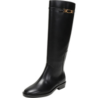 BALLY 巴利 女士 牛皮高筒靴长靴 DEMINA FLAT