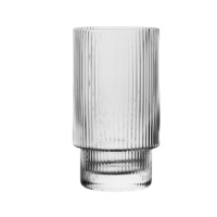 北欧ins创意条纹鸡尾酒高款8521 350ml