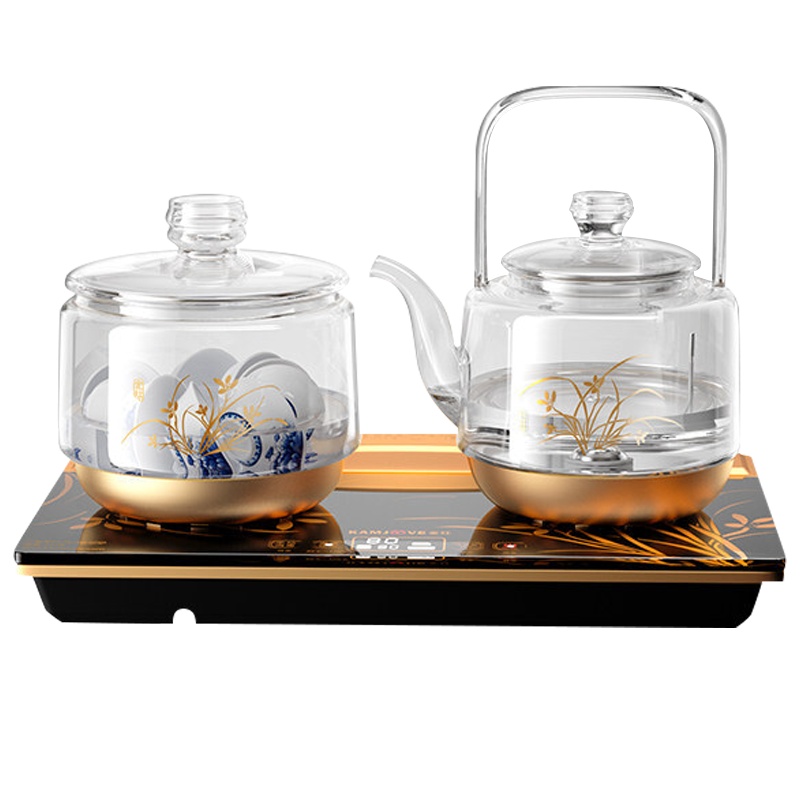 金灶(KAMJOVE)全自动底部上水玻璃电热水壶煮水壶热水壶电热煮茶炉家用 [37*23cm]