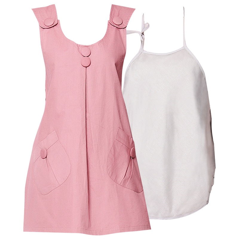 婧麒防辐射服孕妇装正品防辐金属马季银纤维肚兜套装JC8302A