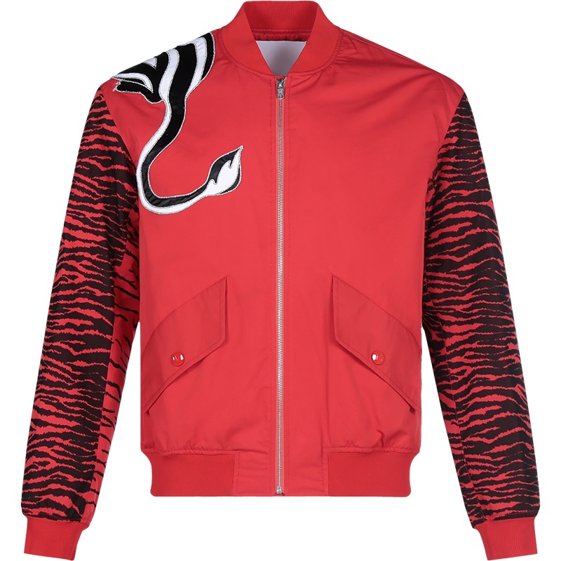 高田贤三 KENZO 男士 KANSAIYAMAMOTO系列棉质棉服棒球服夹克外套FB5 5BL193 1KA