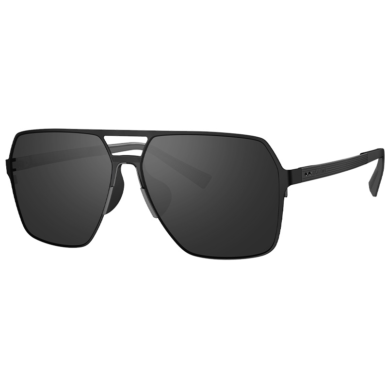 BOLON暴龙眼镜2021新品偏光太阳镜质感铝镁男士金属墨镜BL8078