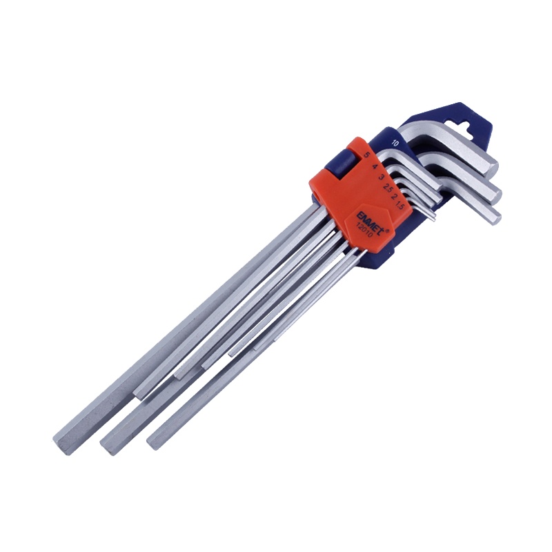 埃米顿 9件套公制特长平头内六角扳手