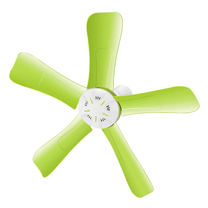 海纳斯(HANASS)电风扇M2-660迷你小风扇 自然风静音机械版办公吊扇 学生宿舍床头蚊帐扇 3档五叶小吊扇