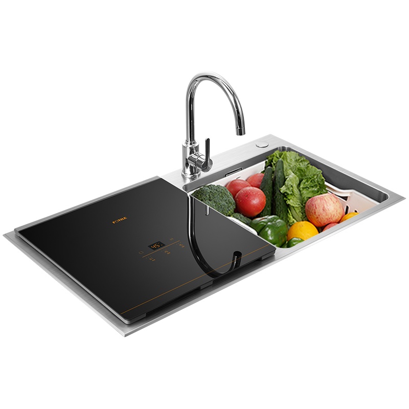 方太(FOTILE)水槽洗碗机嵌入式超微气泡果蔬净化去农残全自动三合一家用洗碗机新JPSD2T-C3L(咨询左右款)