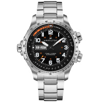 汉米尔顿(Hamilton)瑞士手表 卡其航空系列超越风速自动机械男士腕表 H77755133