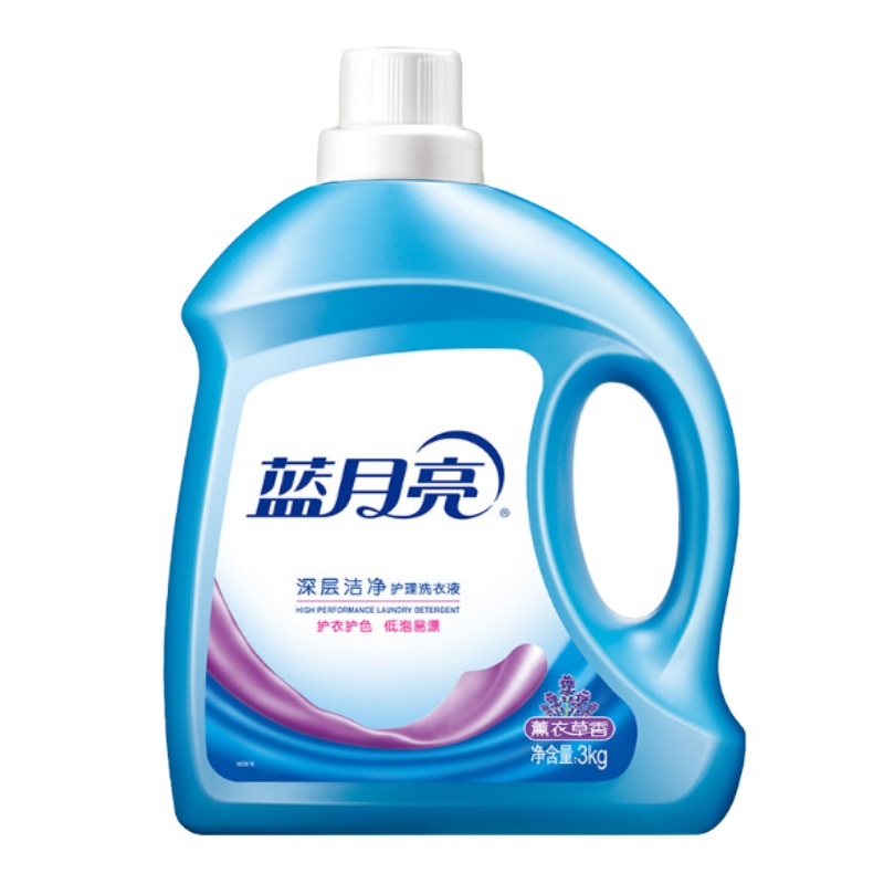 蓝月亮深层洁净护理洗衣液(薰衣草)3kg/瓶