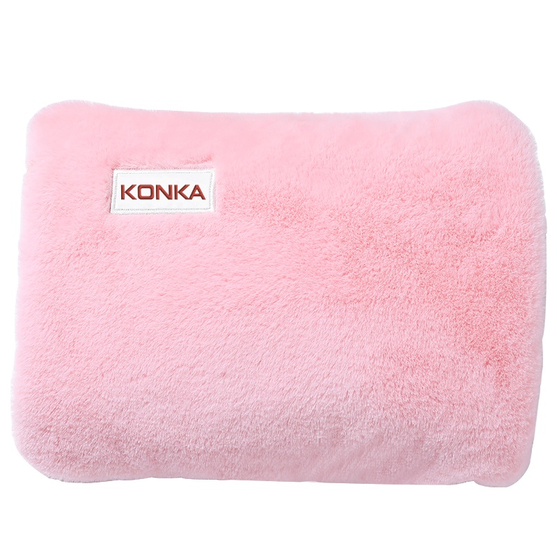 康佳(KONKA)暖手宝KH-SC12F充电取暖器 双手插袋 自动断电 毛绒 充电时间短 暖手炉电暖器 热水袋 暖宝宝