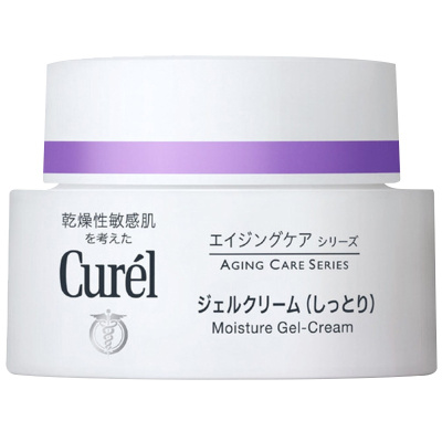 Curel 珂润 啫喱面霜 40g/瓶 白标 紫色滋润 紧肤淡皱;滋润营养;保湿补水