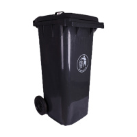 货梯垃圾桶 240L加厚 黑色 PP-240