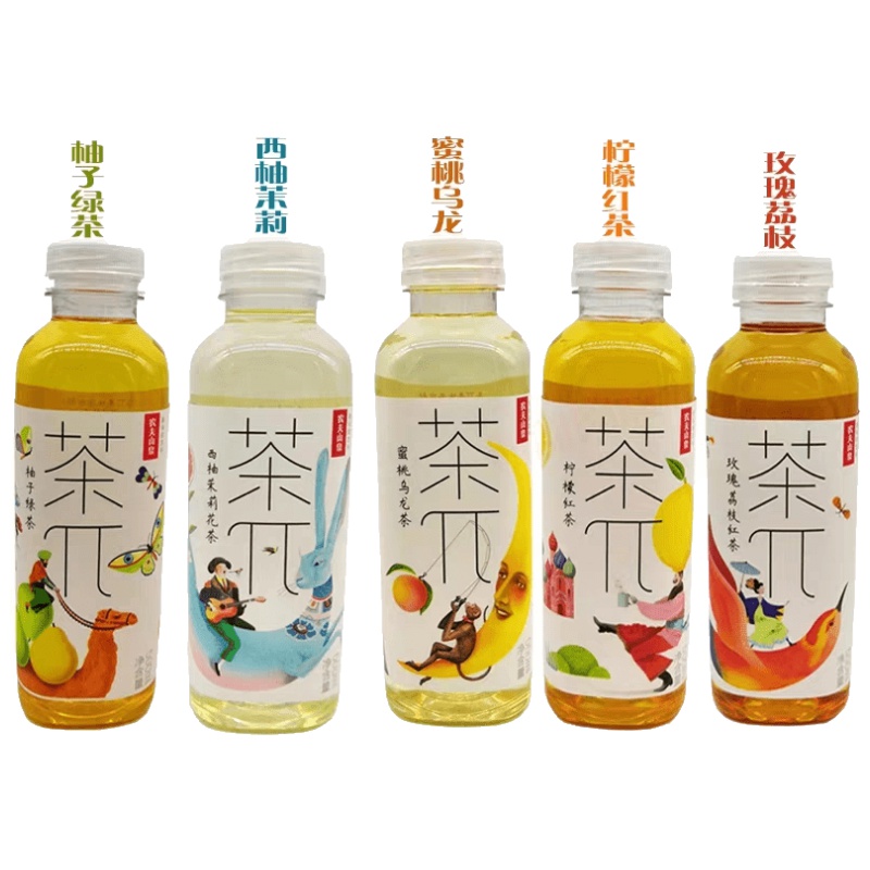 农夫山泉茶π饮料5种口味