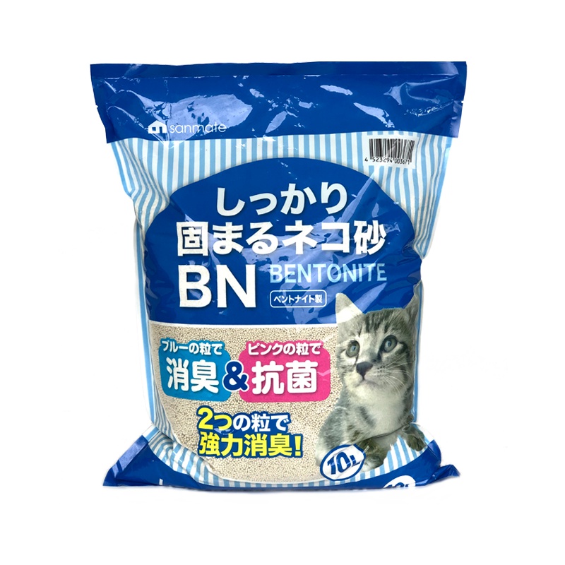Sanmate莎美特膨润土猫砂7.5kg(10升)