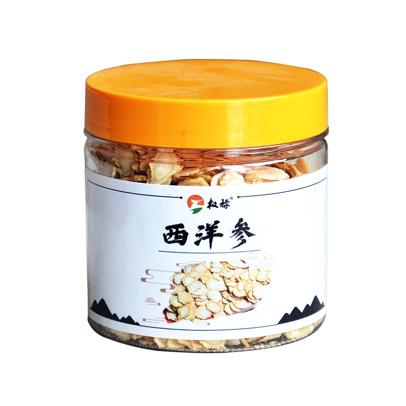 权禄西洋参切片80g罐装 花旗参含片装花旗参整支切片补品滋补泡水煮水喝长白山花旗参切片人参皂苷片 送父母家长长辈生日礼物