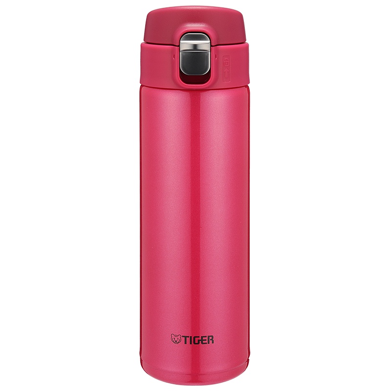 虎牌(tiger)保温杯 MMJ-A48C 480ml 玫粉色PA 一键开启弹盖杯 轻量时尚水杯 保温保冷杯子
