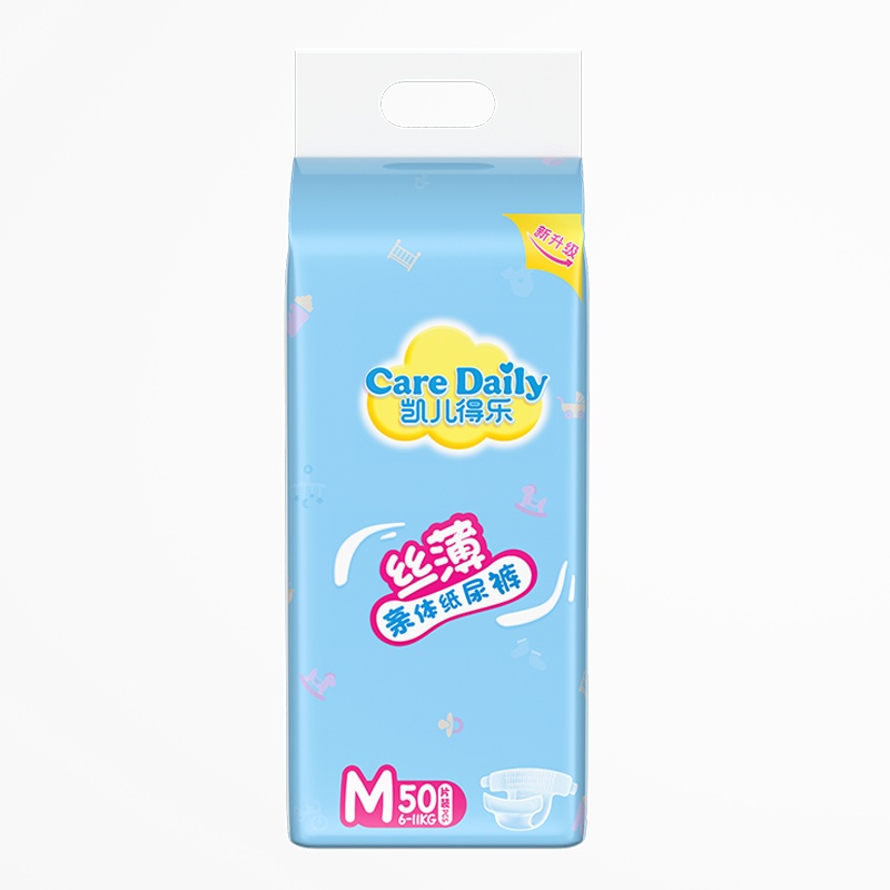 凯儿得乐丝薄纸尿裤M码50片