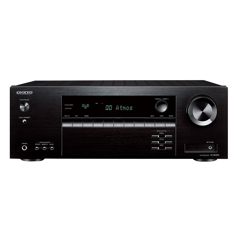 Onkyo/安桥 TX-SR393 5.2声道进口全景声家庭影院功放机蓝牙
