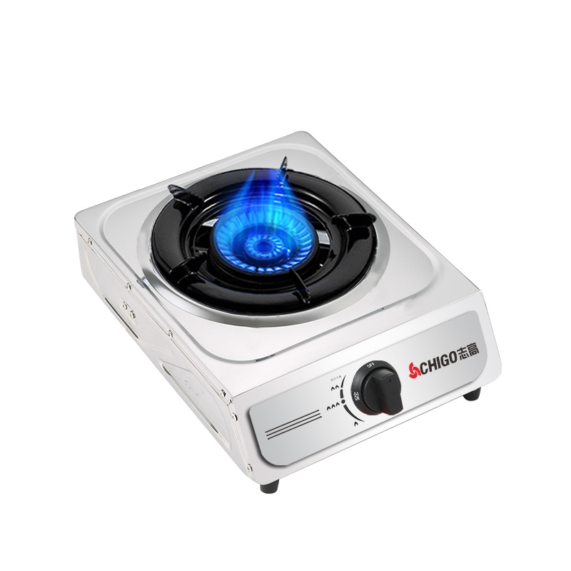 志高(CHIGO)H074 台式单灶眼燃气灶 不锈钢灶具(天然气)