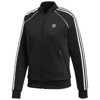 阿迪达斯(adidas)秋季女士针织运动夹克外套SST TT CE2392