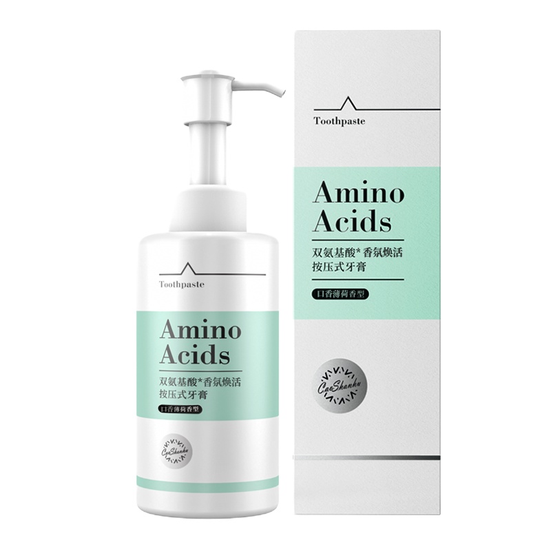 草珊瑚180克双氨基酸香氛焕活按压式牙膏