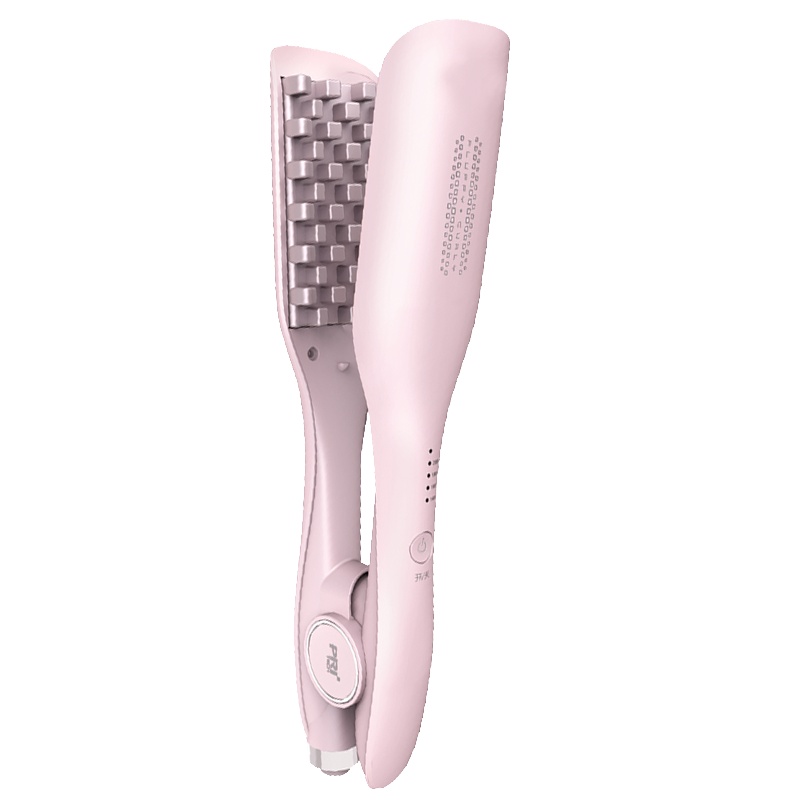 匹奇(Pritech)JFX 玉米须垫头发短锡纸烫男发根发蓬松格子夹板女懒人神器美发器 粉色