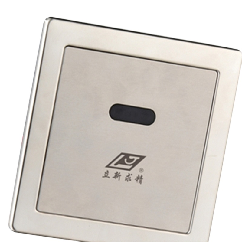 新港泉立新卫浴 全铜大便智能感应 全自动冲水器 卫生间马桶蹲便蹲坑 暗装冲水阀 LX-G4-03AB工程款