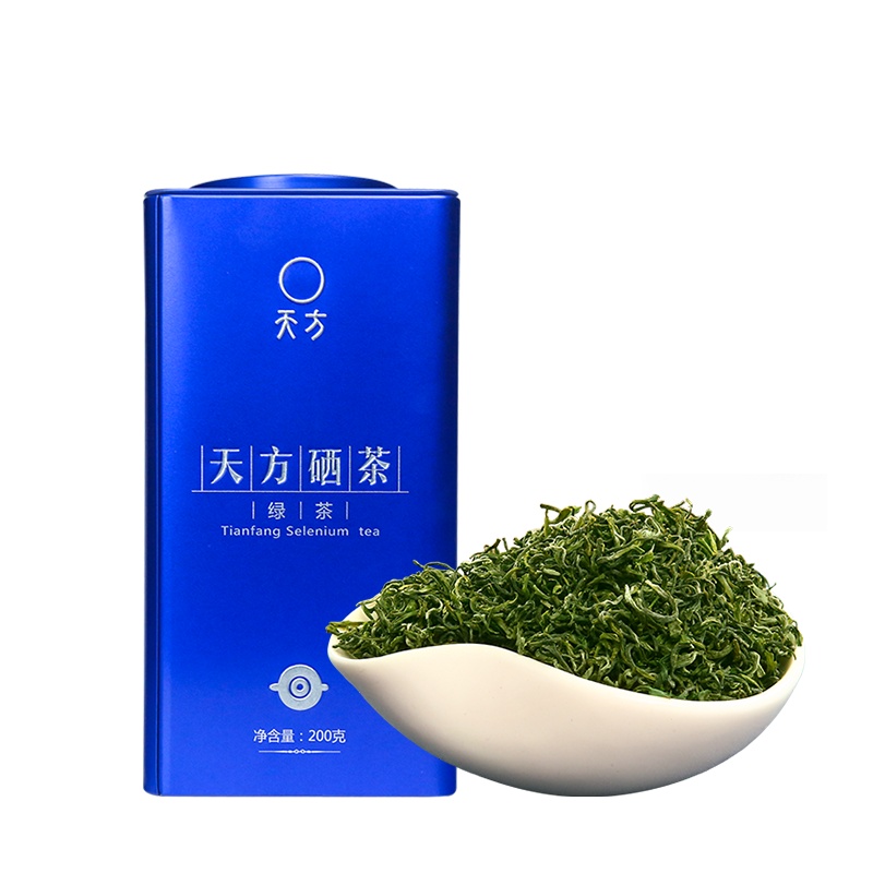 2025年新茶春茶安徽天方茶叶200g一级I硒茶绿茶 高山手工烘青绿茶春茶 小罐装茶叶石台硒茶