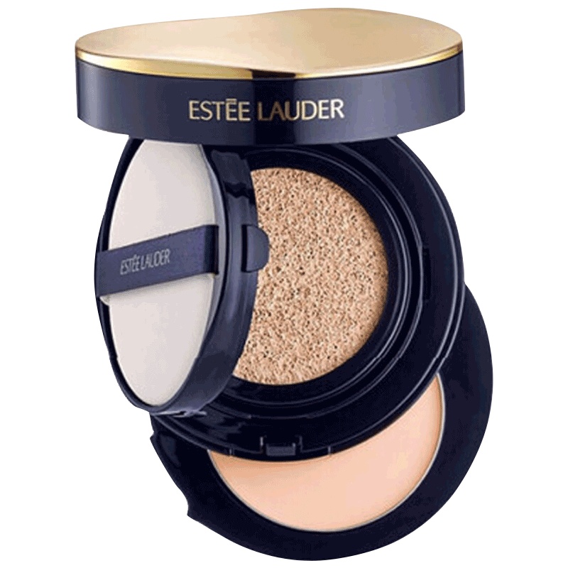 雅诗兰黛(Estee Lauder)沁水光润双层气垫粉底液10g+7g 61