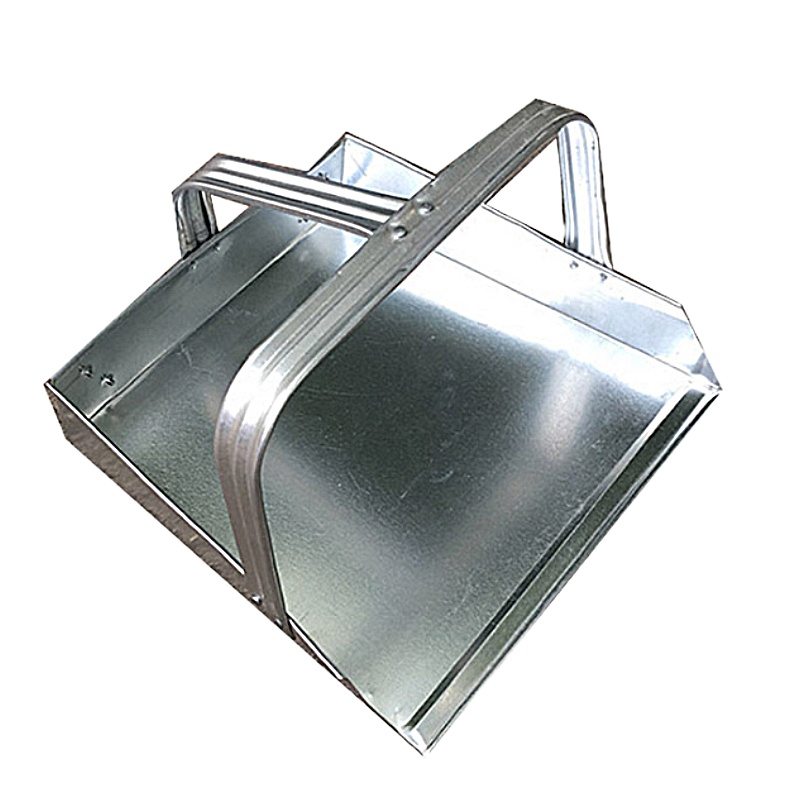 企购优品科力邦(Kelibang) 铁皮簸箕 高把物业撮子工厂车间垃圾铲环卫铁戳室外铁铲260×230×150mm