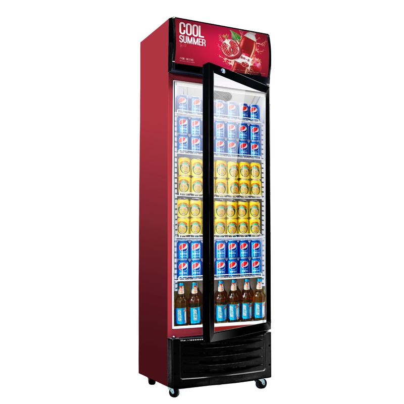 飞天鼠(FTIANSHU) 展示柜饮料柜商用冰柜超市冰箱冷藏柜保鲜柜单门直冷下机组