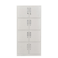 港迪豪办公室文件柜铁皮柜资料柜子带锁档案储物柜8门柜