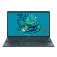 华硕(ASUS) 灵耀14 U4700J 十代酷睿i7 14.0英寸超轻薄笔记本电脑(i7-1065G7 16G 512G 薄至13.5mm 100%sRGB 人脸识别)松木青