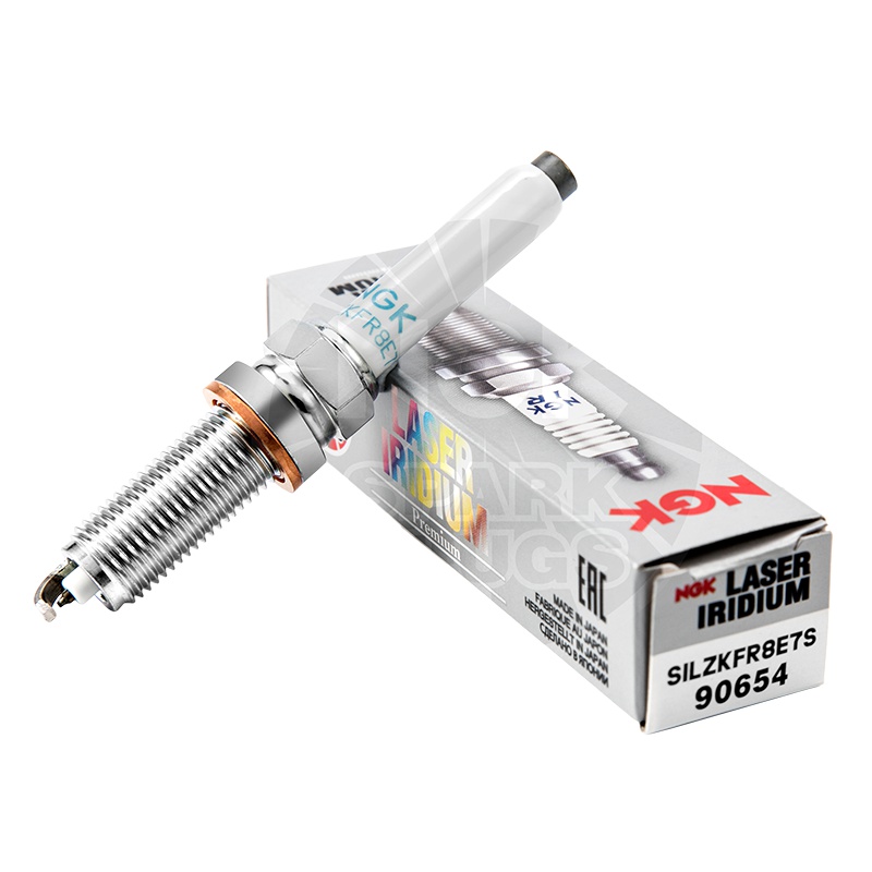 NGK火花塞SILZKFR8E7S 90654适用奔驰C180 C200 E200E260L GLK260 单支装