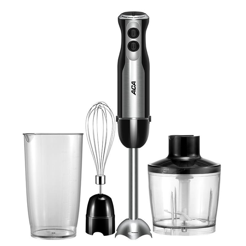 北美电器(ACA) 多功能料理棒AHM-HB01 手持料理机小型电动搅拌棒搅拌机榨汁机绞肉机家用多功能婴儿辅食机