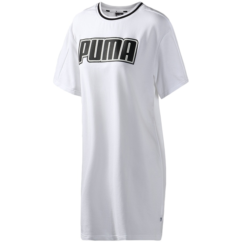 PUMA彪马女装运动服休闲圆领套头衫卫衣连衣裙579534