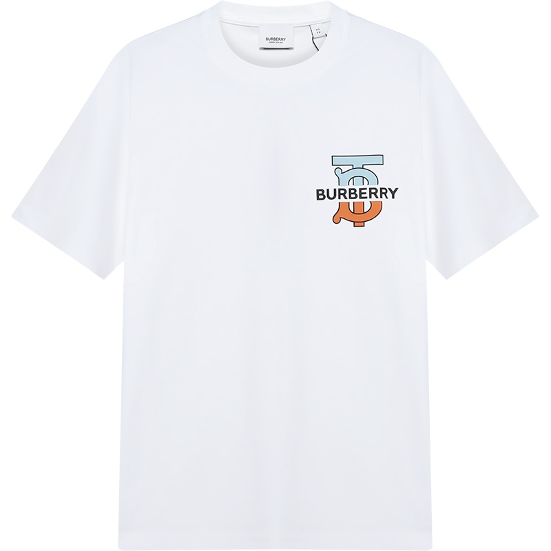 BURBERRY 博柏利 男款 棉质宽松版圆领短袖T恤 80321861